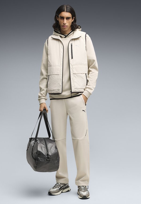 Puma PUMATECH FAR-INFRARED FLEECE HOODIE - Hoodie - silver fog