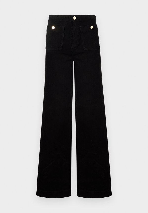 ONLY Wide-fit ONLMADELINE High waist Wide Leg Fit - Wide Leg - black denim