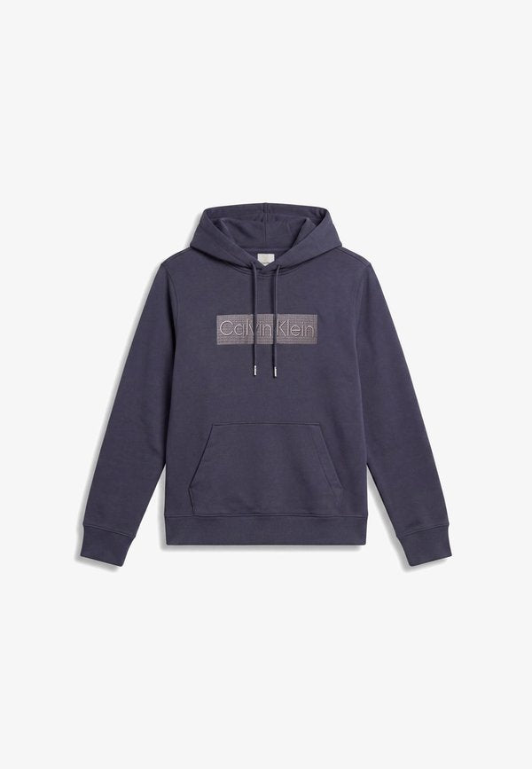 Calvin Klein GRAPHIC - Hoodie - blue nights
