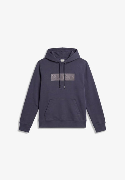 Calvin Klein GRAPHIC - Hoodie - blue nights