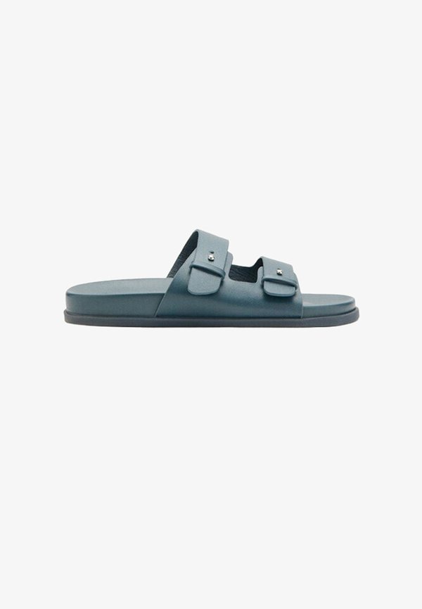 Mango Pool slides - dark blue
