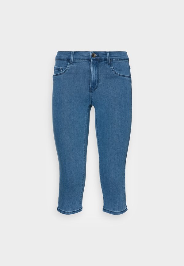 ONLY ONLRAIN REG SK KNICKERS - Denim shorts - medium blue denim