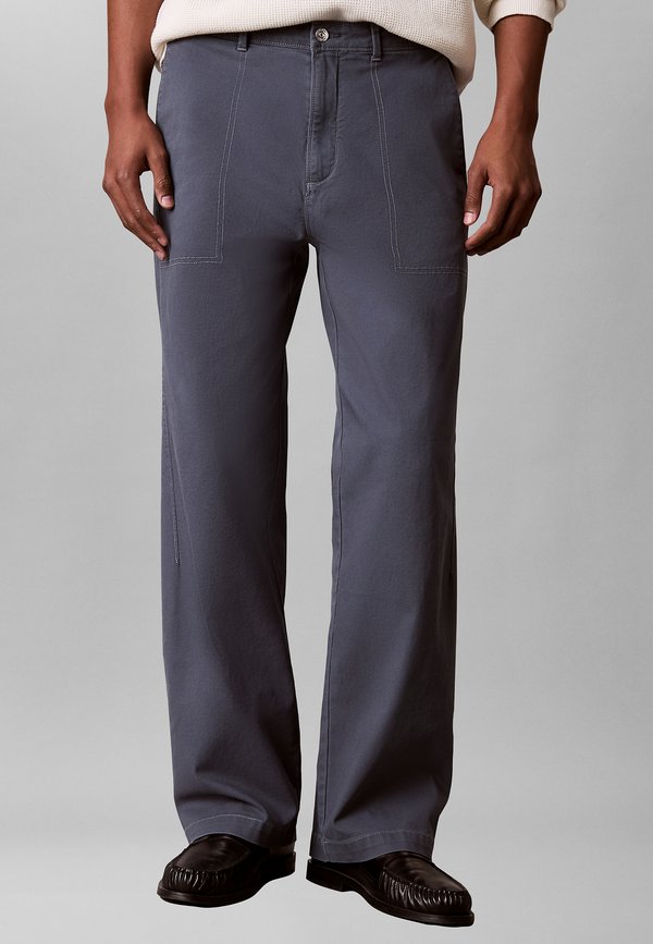 Calvin Klein Jeans Trousers - dark slate