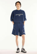 New Balance TRACKSIDE FRENCH TERRY SHORT 7" - Tracksuit bottoms - nb navy