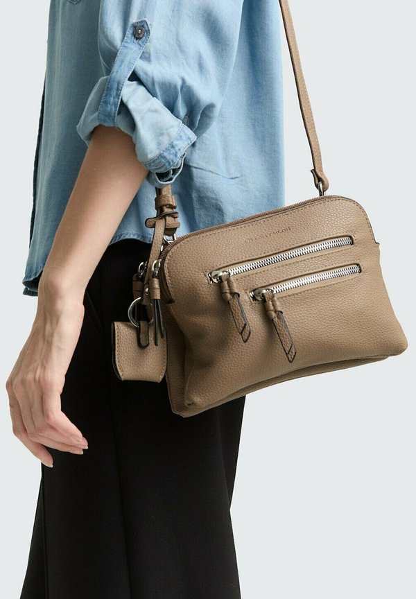 TOM TAILOR WINONA CROSS BAG S - Cross body bag - taupe