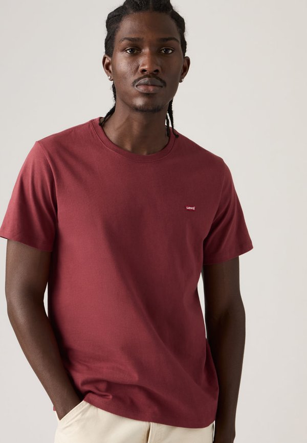 Levi's® ORIGINAL TEE - Basic T-shirt - oxblood red