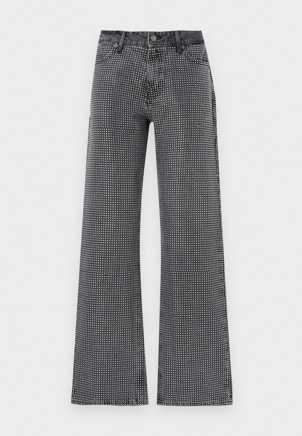 Wide-fit ONLHUDSON mid waist Wide leg fit Media 1