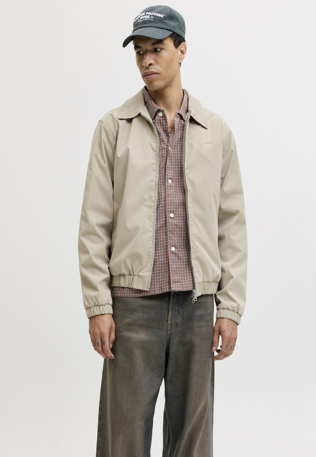 Jack & Jones JORCATSKILLS HARRINGTON JACKET