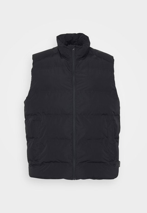 Jack & Jones JJESOHO BODYWARMER COLLAR - Waistcoat - black