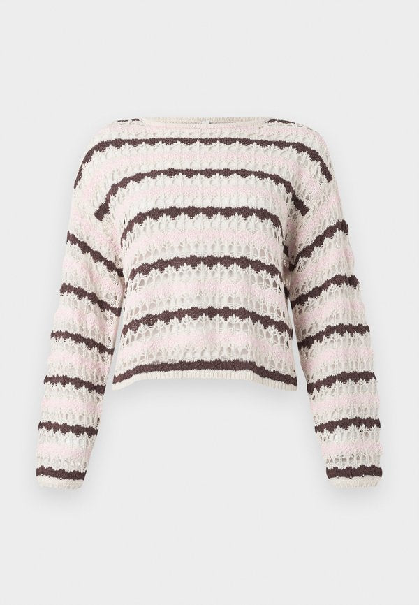ONLY Jumper - birch/chocolate
