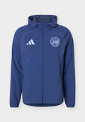adidas Performance AJAX AMSTERDAM TIRO TRAVEL FULL ZIP - Club wear - tech indigo