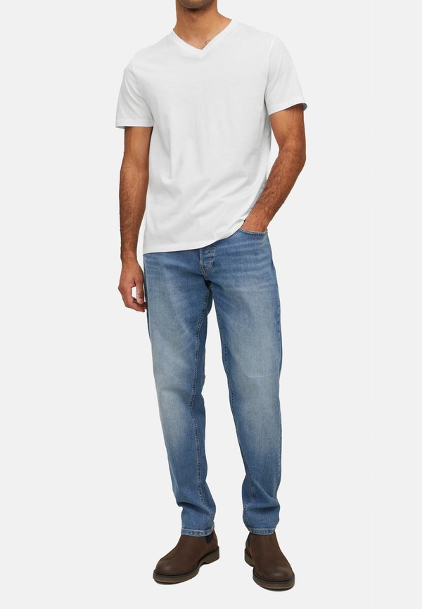 Jack & Jones 3ER PACK - Basic T-shirt - weiß