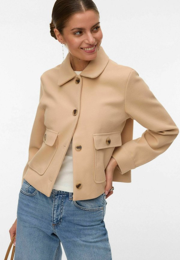 Vero Moda VMCAYA - Light jacket - doeskin