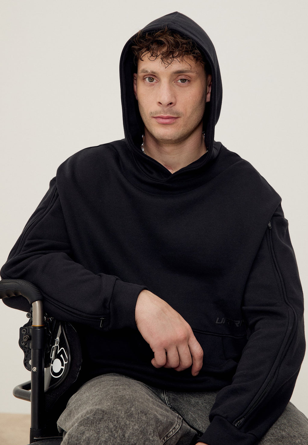 YOURTURN UNISEX ADAPTIVE RELAXED FIT SWEATSHIRT