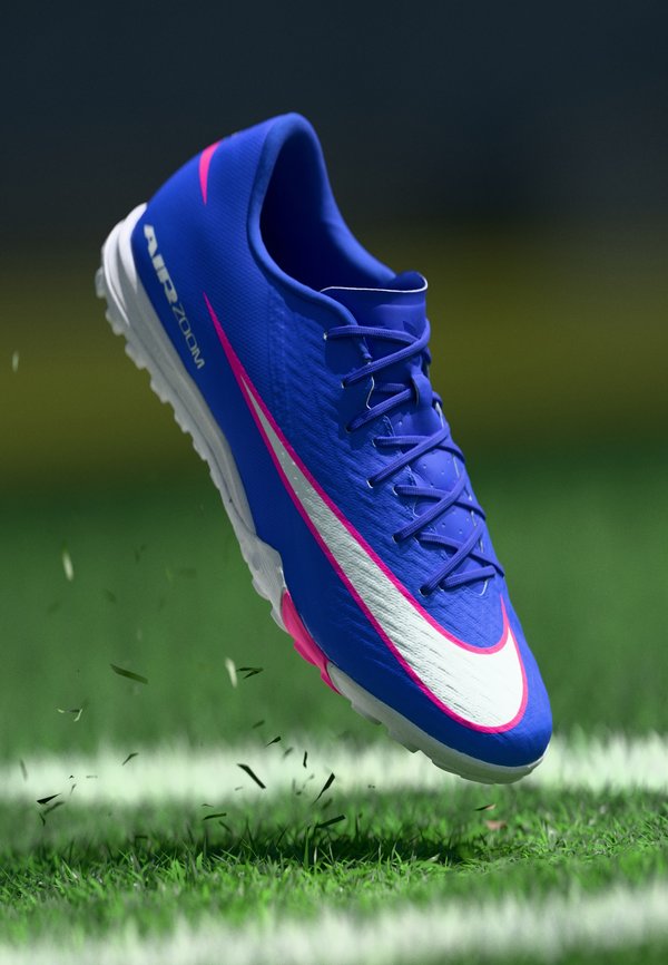 Nike Performance ZOOM VAPOR 16 ACADEMY TF - Turf football boots - racer blue/white