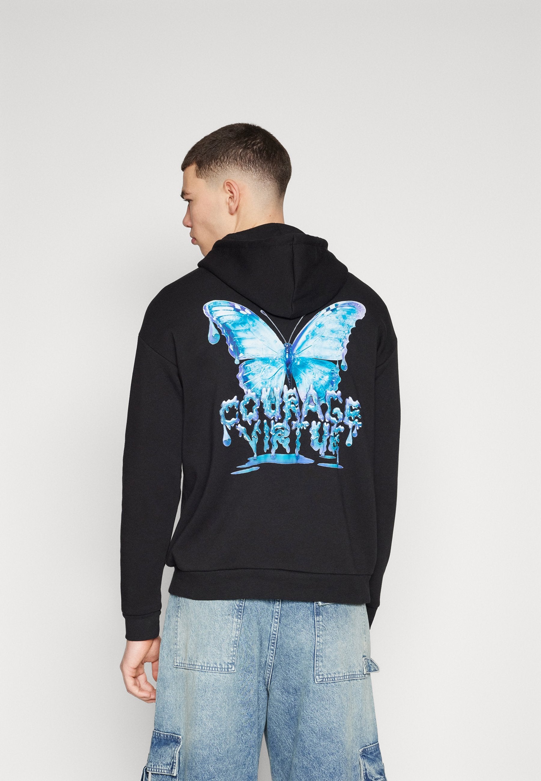 YOURTURN COURAGE VIRTUE RELAXED HOODIE