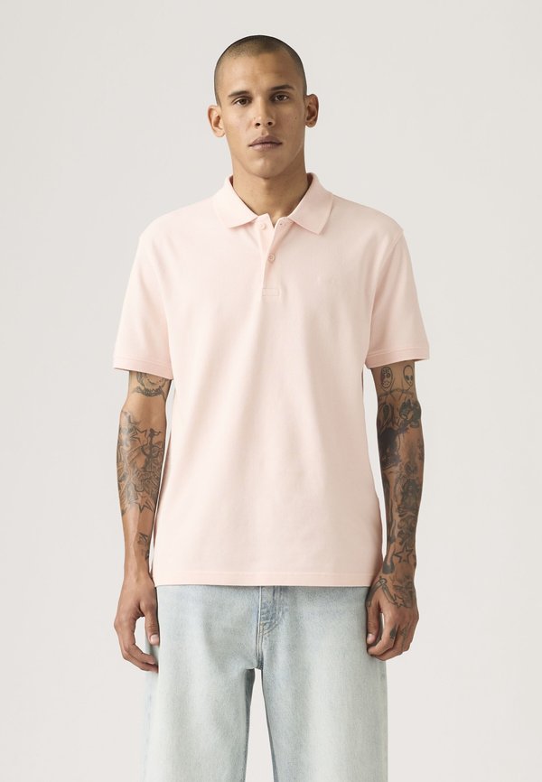 Levi's® LEVIS ORIGINAL POLO TEDDY STRIPE DRESS B - Polo shirt - crystal pink - pink