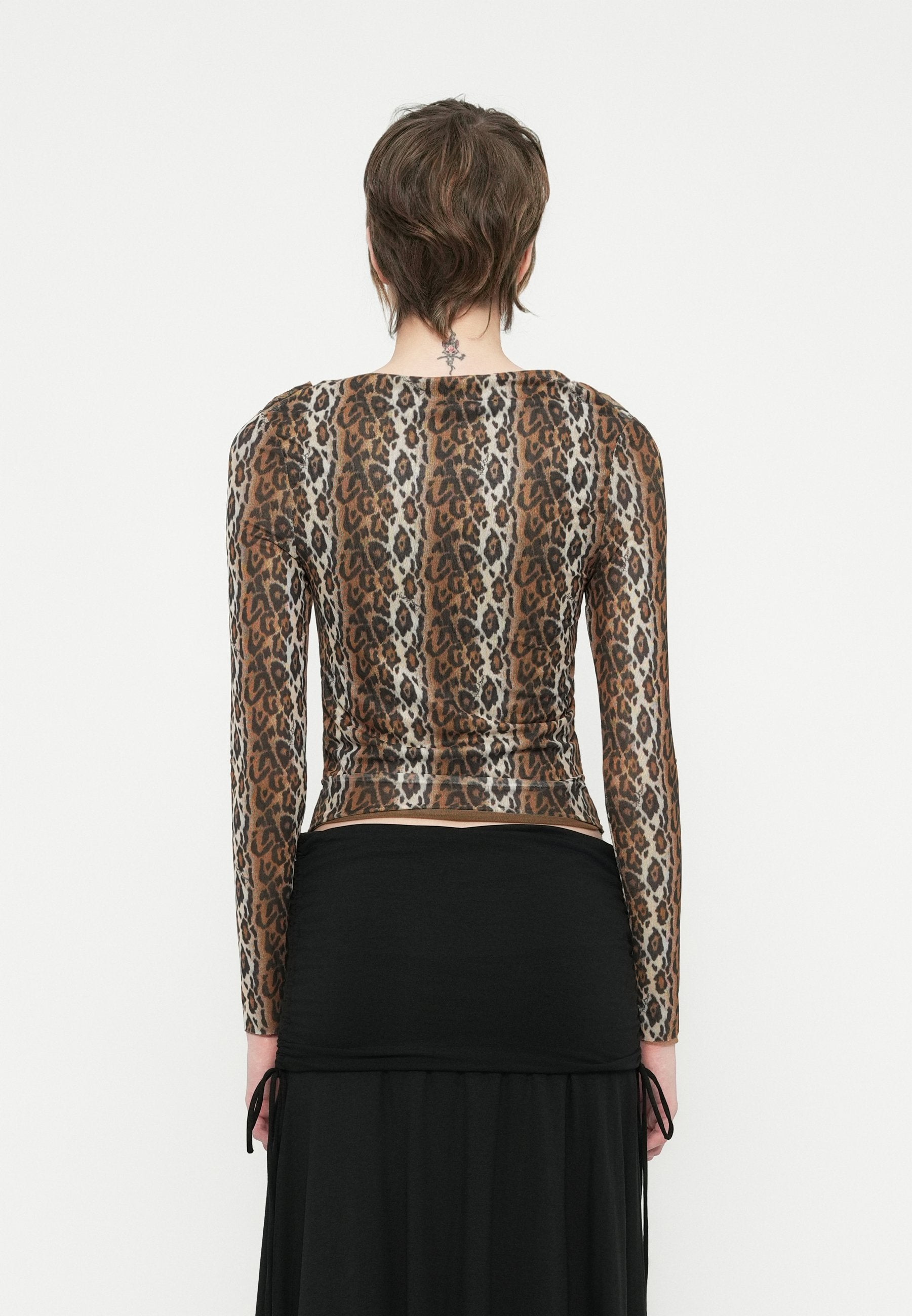 House of Sunny LEOPARD MULTI LAYERED LONG SLEEVE