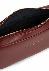Tommy Hilfiger TH ESSENTIAL CAMERA BAG - Cross body bag - velvet maroon