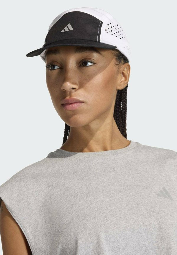 adidas Performance RUN 5P SOL UNISEX - Cap - black   white