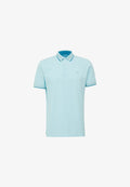 s.Oliver SPORTIVES - MIT KONTRAST-DETAILS - Polo shirt - ozeangrün