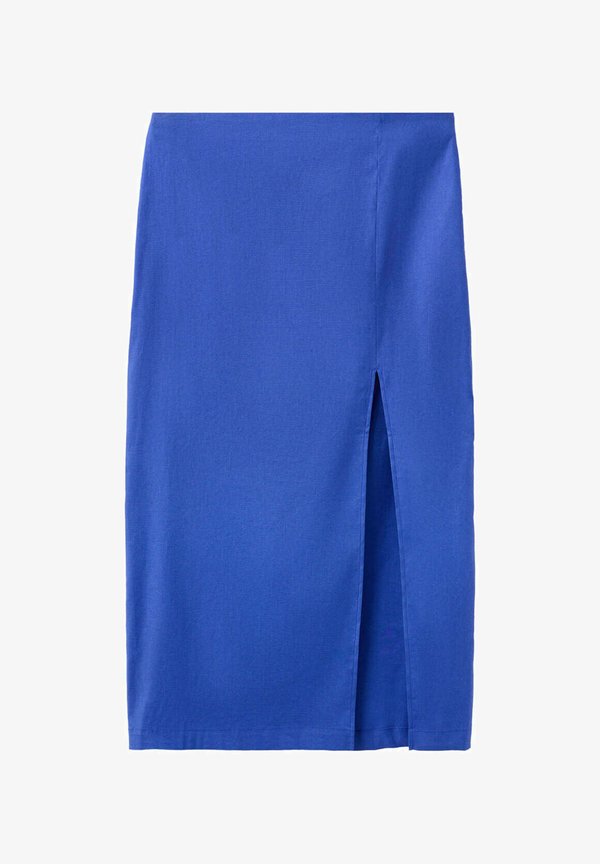 Mango ADULT - Pencil skirt - blue