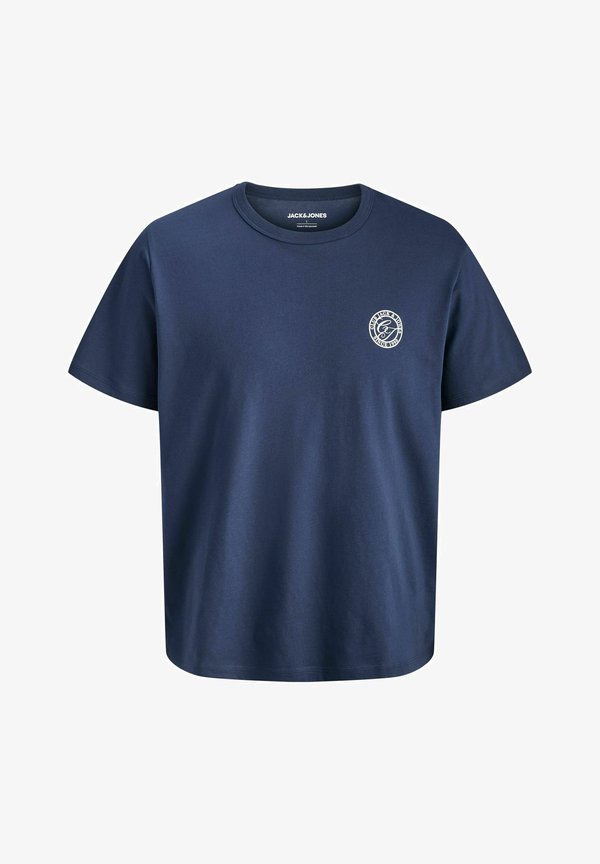 Jack & Jones T- - Print T-shirt - navy blazer