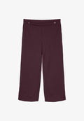 Vero Moda Curve VMCLIVA HW WIDE PANT CUR NOOS - Trousers - winetasting
