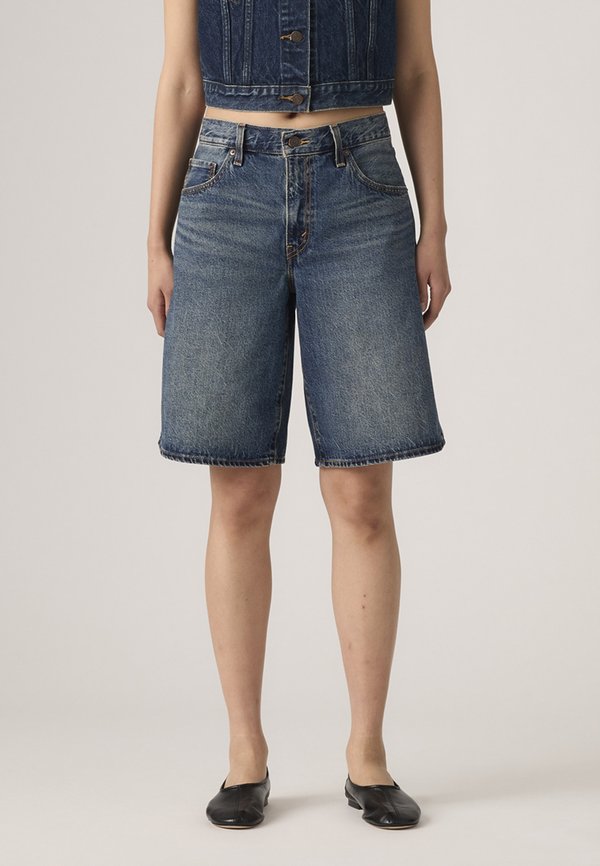 Levi's® BAGGY DAD JORT - Denim shorts - hinged heart jort