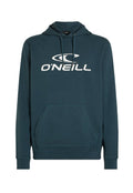 Kapuzensweatshirt in Teal mit einer Kängurutasche. Mit weißem "O'Neill"-Logo und Zugbändern. Weicher, strukturierter Stoff mit gerippten Bündchen.