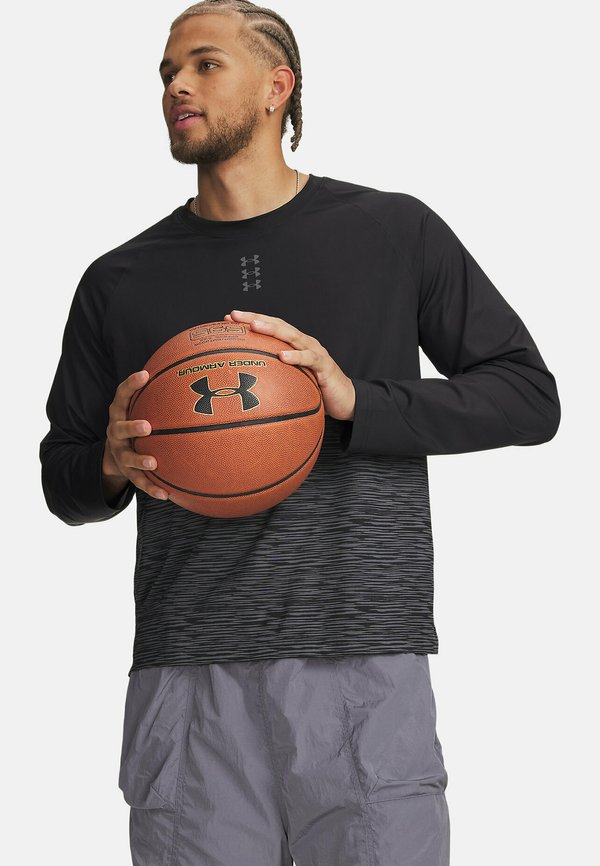 Under Armour HOOPS PERFORMANCE - Long sleeved top - black