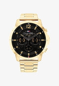 Tommy Hilfiger Chronograph watch - gold coloured black