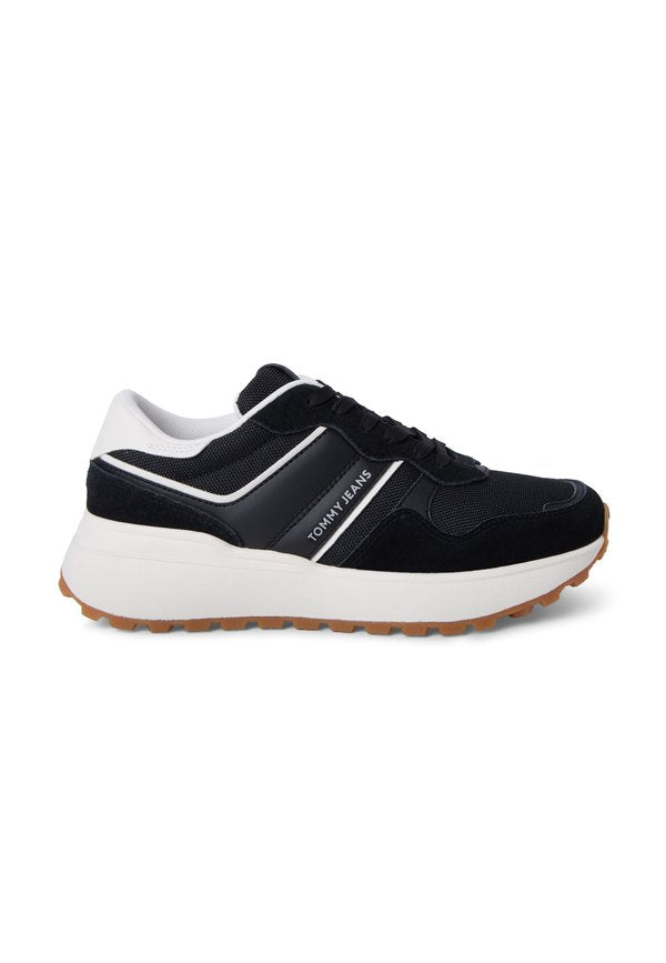 Tommy Jeans SUEDE CLEAT MIXED TEXTURE TRAINERS