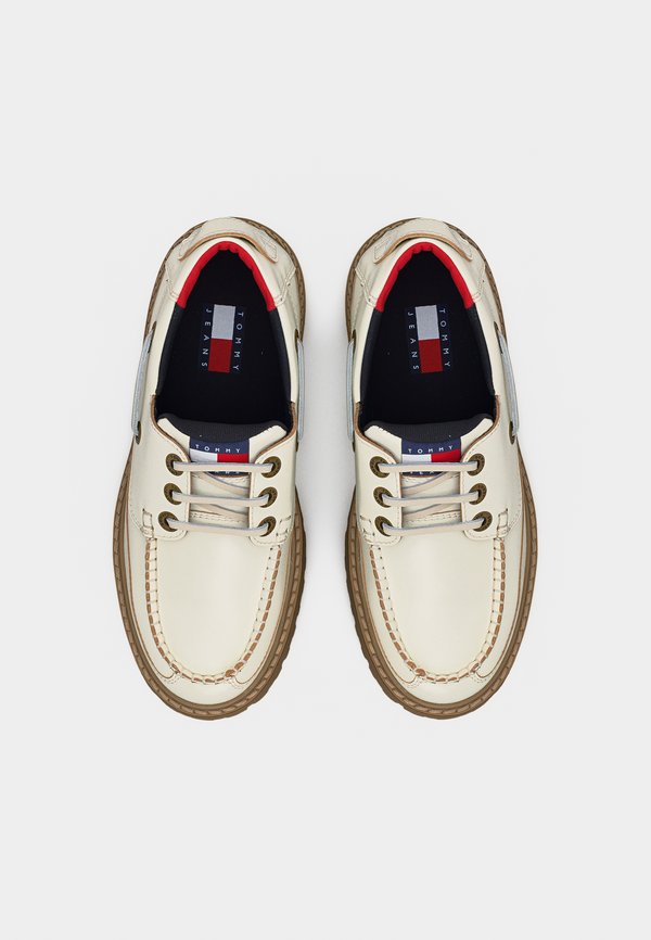 Tommy Jeans ARCHIVE LEATHER CHUNKY CLEAT BOAT SHOES