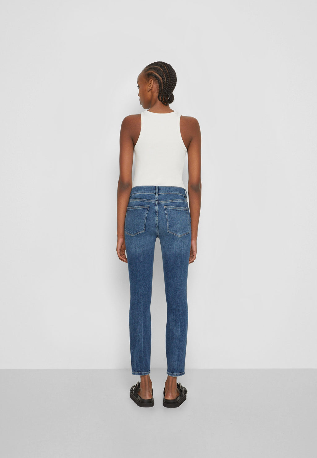 DL1961 FLORENCE MID RISE INSTASCULPT ANKLE