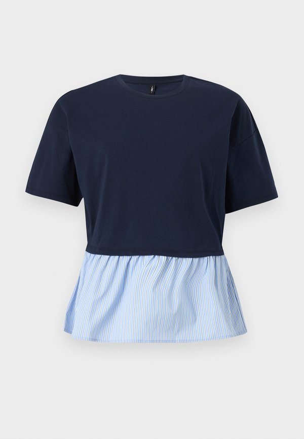 ONLY ONLLEONIDA  - Print T-shirt - navy blazer