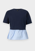 ONLY ONLLEONIDA  - Print T-shirt - navy blazer
