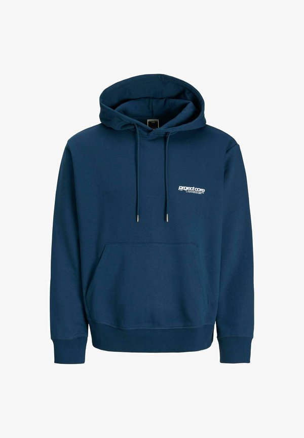Jack & Jones Backprintet - Hoodie - titan