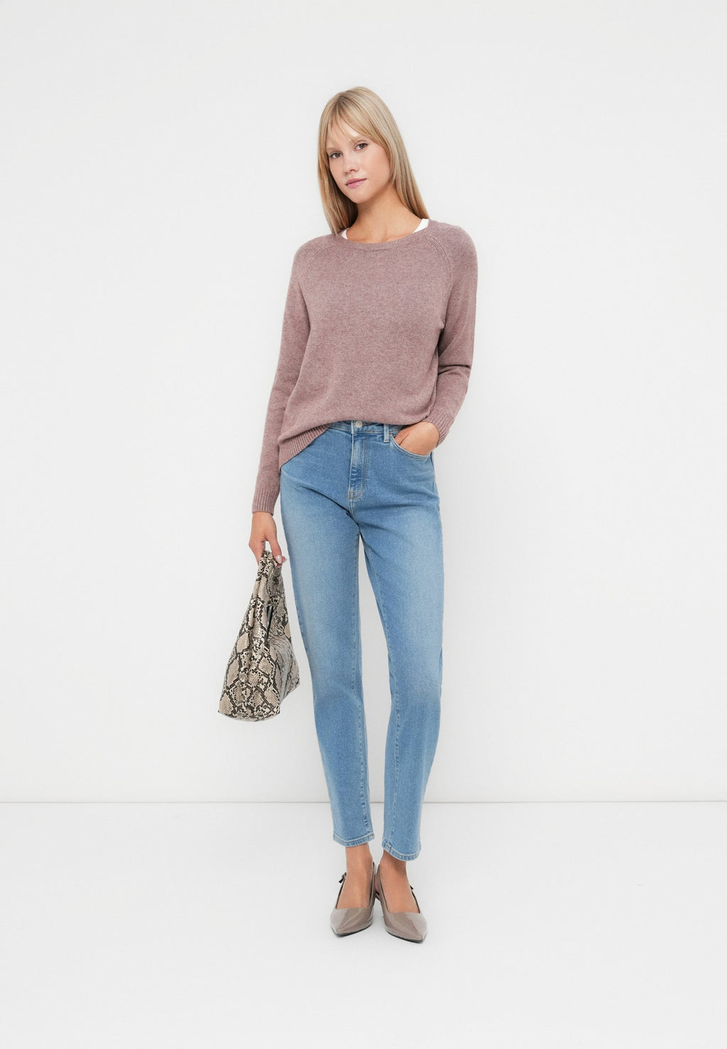 ONLY Straight fit ONLEMILY High waist Ankle length