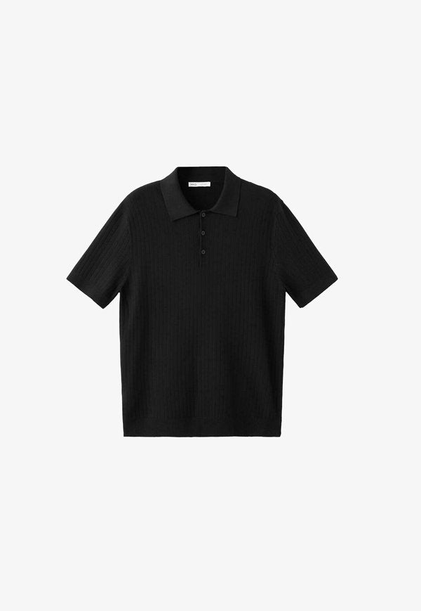 Mango ADULT - Polo shirt - black