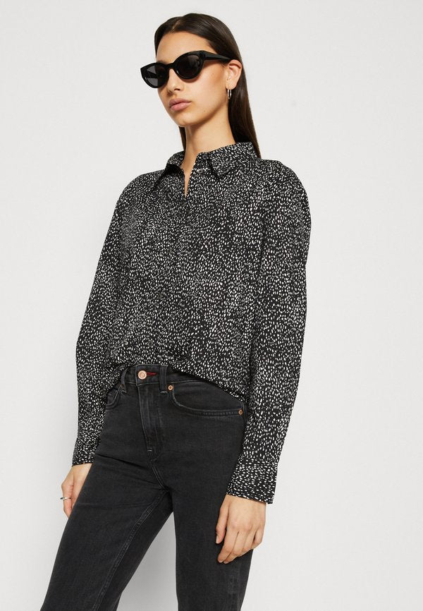 Marc O'Polo SHARP SLEEVE BUTTON PLACKET PRINTED