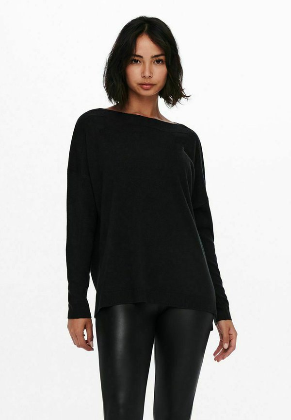 ONLY ONLAMALIA BOATNECK  - Jumper - black