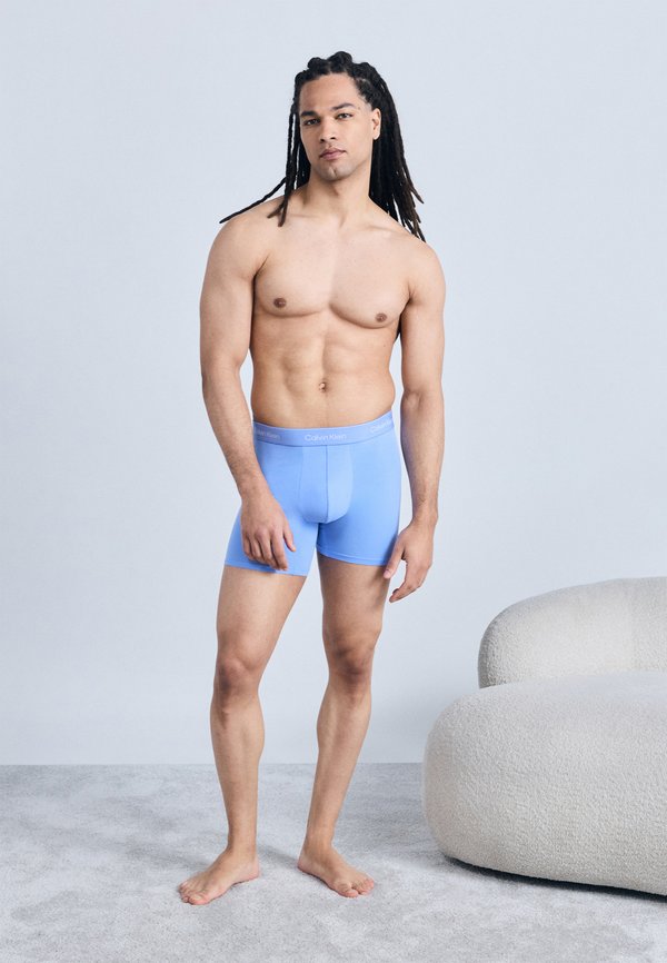 Calvin Klein Underwear ICON 5 PACK - Boxer briefs - black/blue descent/green