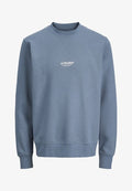 Jack & Jones JJESOHO SWEAT CREW NECK NOOS - Sweatshirt - blue mirage
