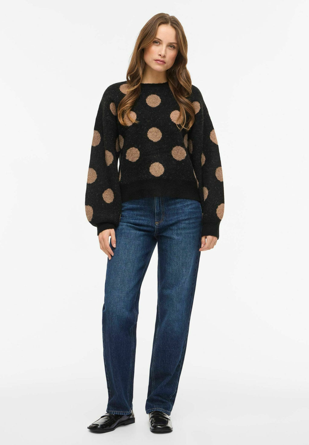 VILA Knitted VILUNA Round neck