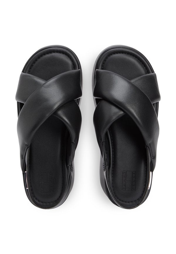 Tommy Jeans PADDED STRAP WEDGE SANDALS