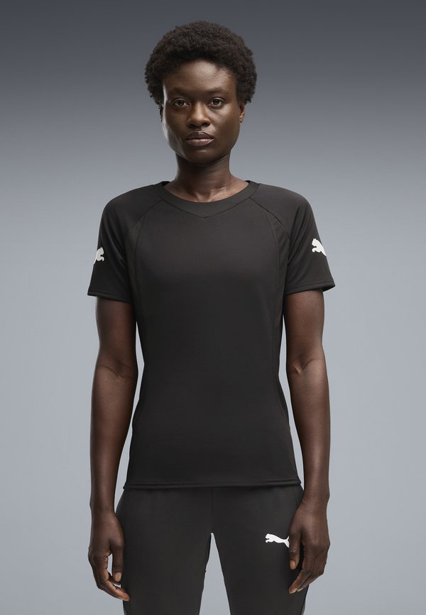 Puma INDIVIDUALBLAZE TRIKOT - Sports T-shirt - black- white