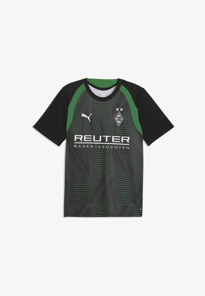 Puma BORRUSIA MÖNCHENGLADBACH TRAINING JERSEY IND UNISEX - Club wear - black- white