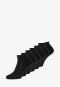 s.Oliver 6PACK ONLINE UNISEX ORIGINALS QUARTER  - Socks - black