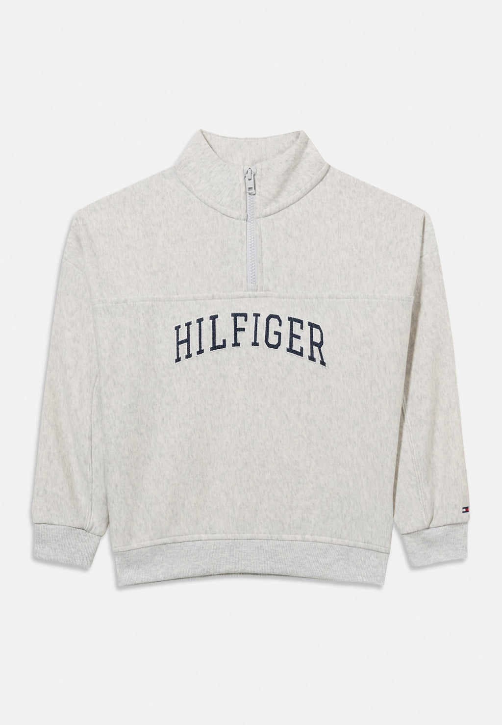 LOGO TERRY QUARTER-ZIP SWEATSHIRT Media 1
